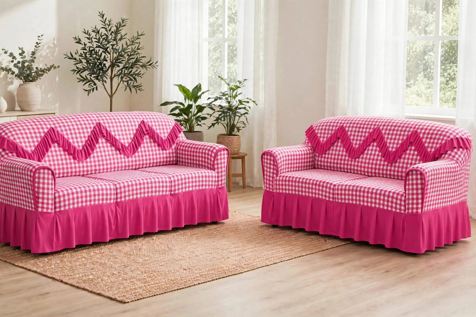 Premium High-Quality Elastic Loose Sofa Covers – Stretchable Protective Couch Covers
