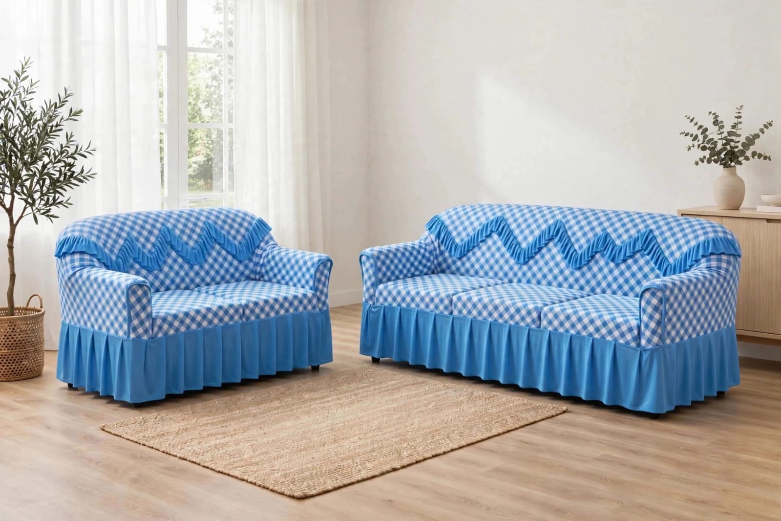Premium High-Quality Elastic Loose Sofa Covers – Stretchable Protective Couch Covers