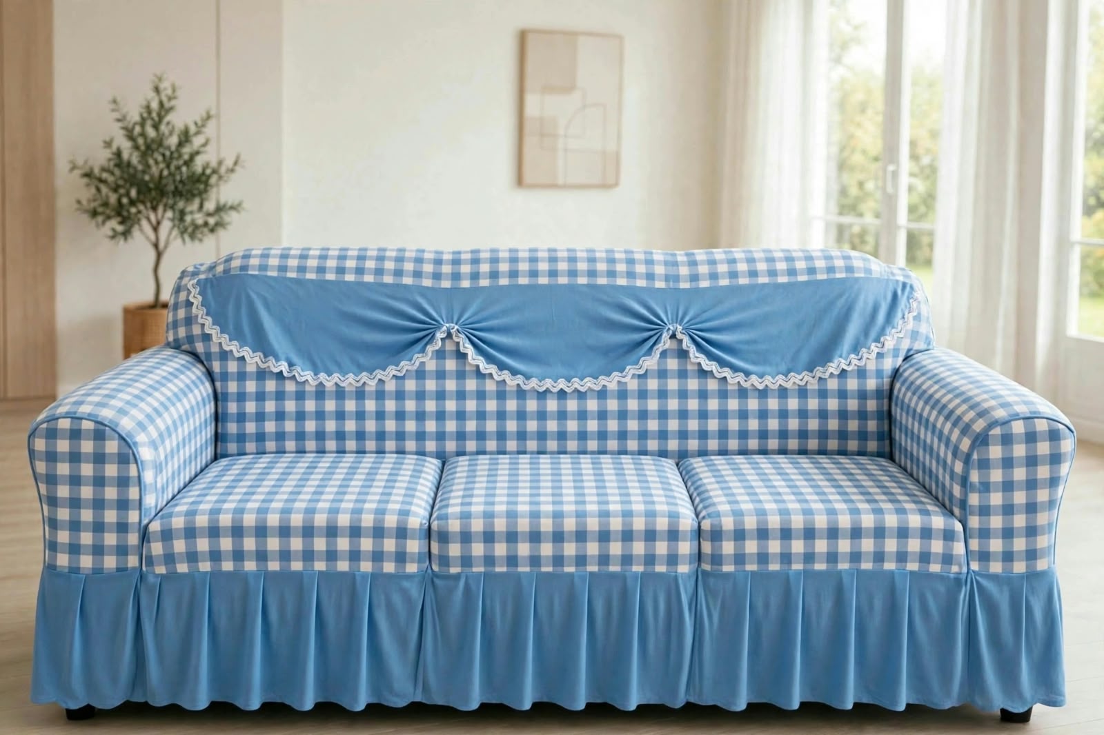 Premium Throw Pillow covers, Table covers and High Quality Elastic Loose Sofa Covers -Stretchable Material.