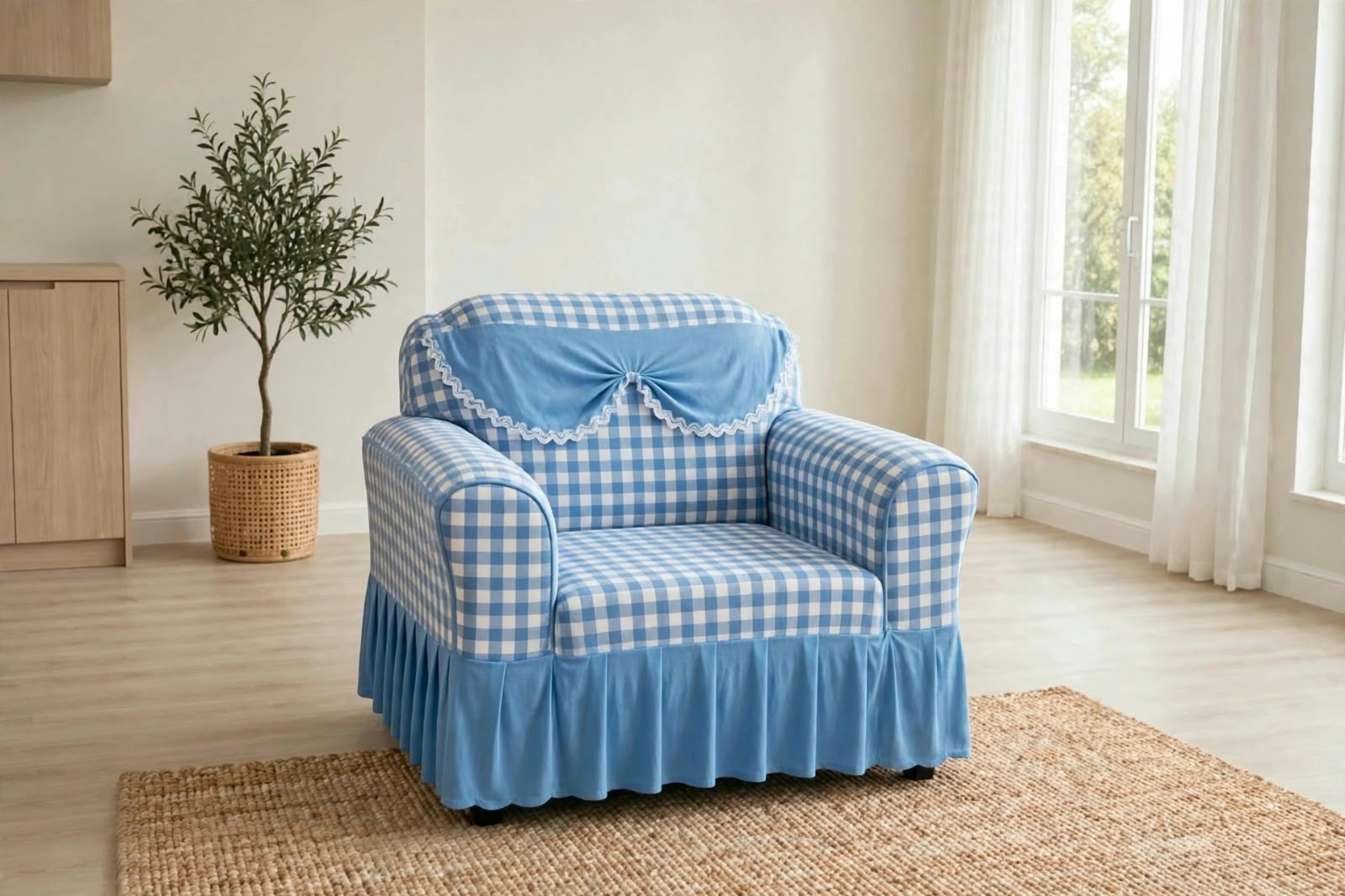 Premium Throw Pillow covers, Table covers and High Quality Elastic Loose Sofa Covers -Stretchable Material.