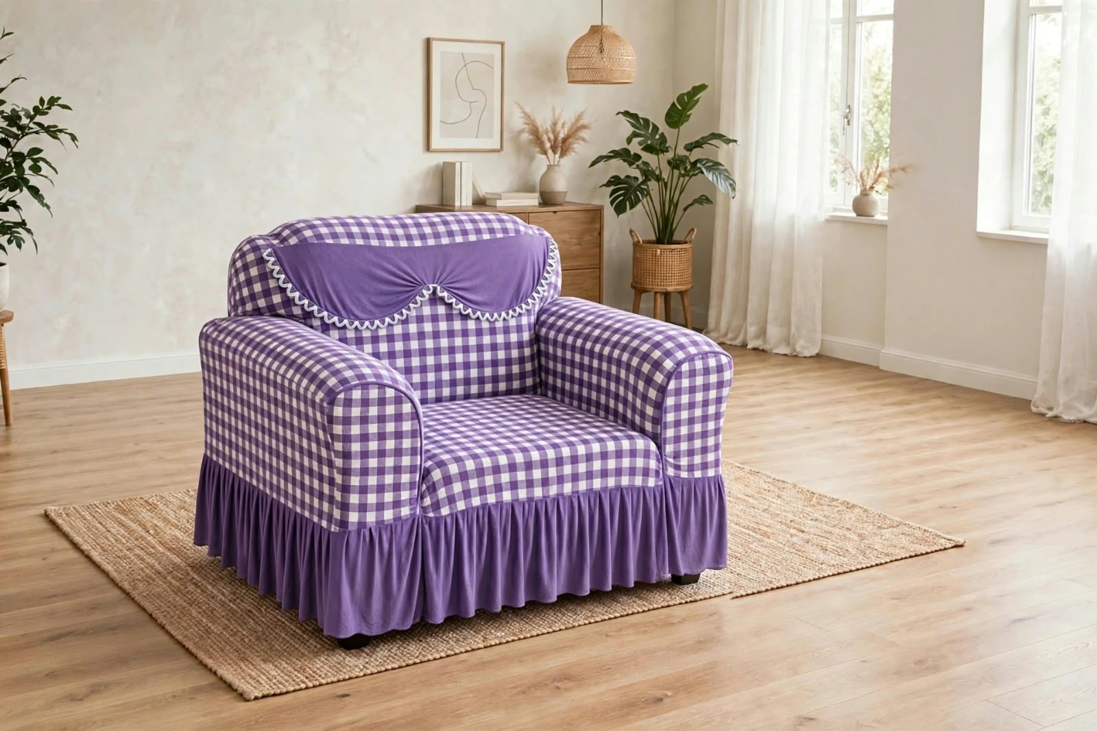 Premium Throw Pillow covers, Table covers and High Quality Elastic Loose Sofa Covers -Stretchable Material.