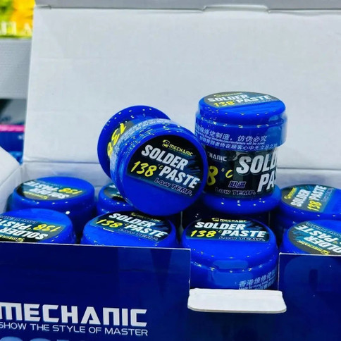 Original  Mehanic LW50 Solder Paste 138?C Low Temperature Paste Best For Reballing IC and Chips Mobile Repair Paste