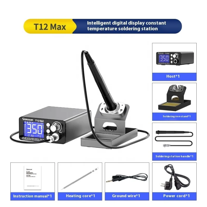 Mechanic Intelligent Temperature Control Anti-Static Soldering Station Mechanic Precision T12 Station