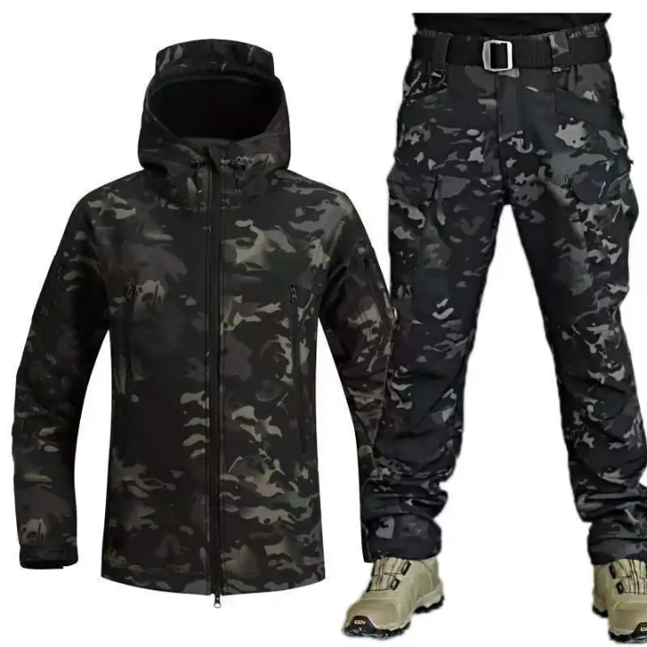 [FREE BALACLAVA] Elite Tactical Jacket Suit – Waterproof, Durable & All-Terrain Ready