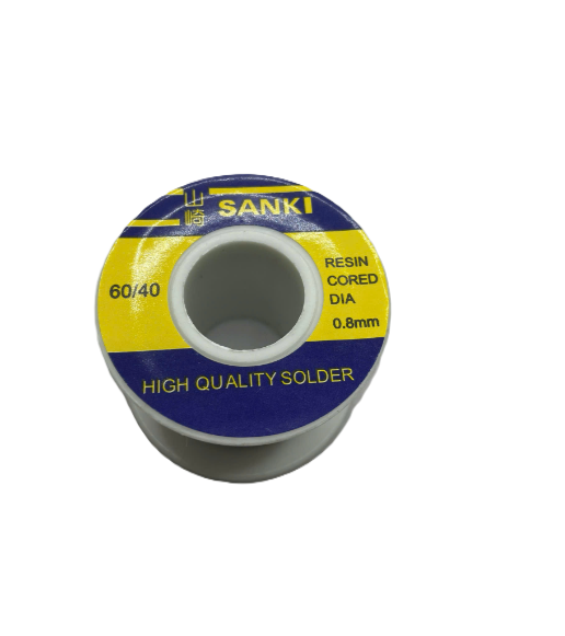SANKI Solder Wire 0.3 0.5 0.6 0.8 1.0 mm 250g 60% Tin 40% Lead Resin Core