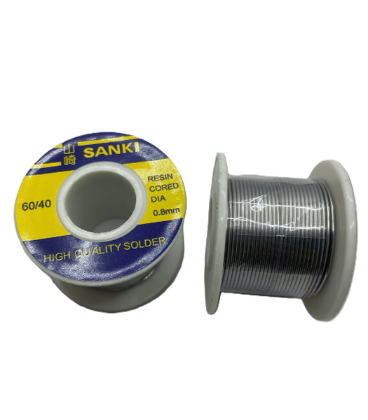SANKI Solder Wire 0.3 0.5 0.6 0.8 1.0 mm 250g 60% Tin 40% Lead Resin Core