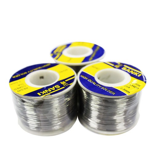 SANKI Solder Wire 0.3 0.5 0.6 0.8 1.0 mm 250g 60% Tin 40% Lead Resin Core