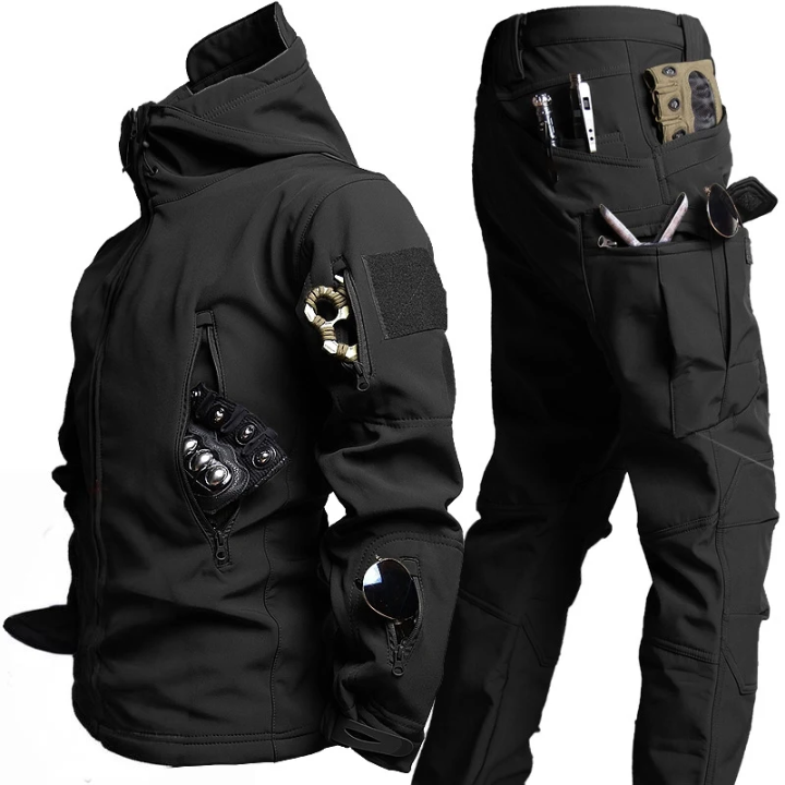[FREE BALACLAVA] Elite Tactical Jacket Suit – Waterproof, Durable & All-Terrain Ready