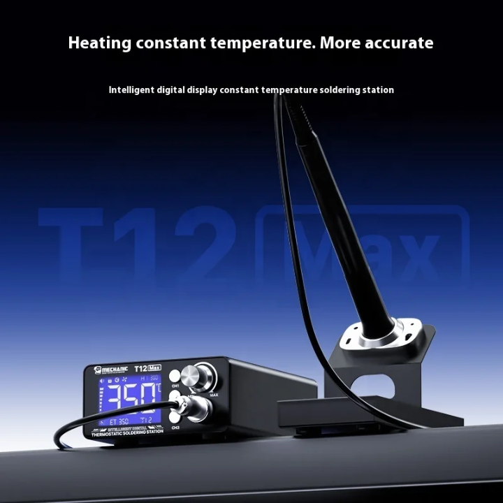Mechanic Intelligent Temperature Control Anti-Static Soldering Station Mechanic Precision T12 Station
