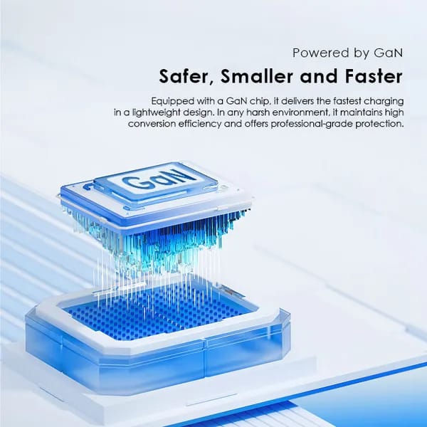 [ORIGINAL] Oraimo PowerCube 20 Chic 20W GaN Wall Charger Kit with Type-C to Type-C Cable 20W Smart Fast Charging Type-C to Type-C Cable AniFast™ Fast Charging Safety Protection