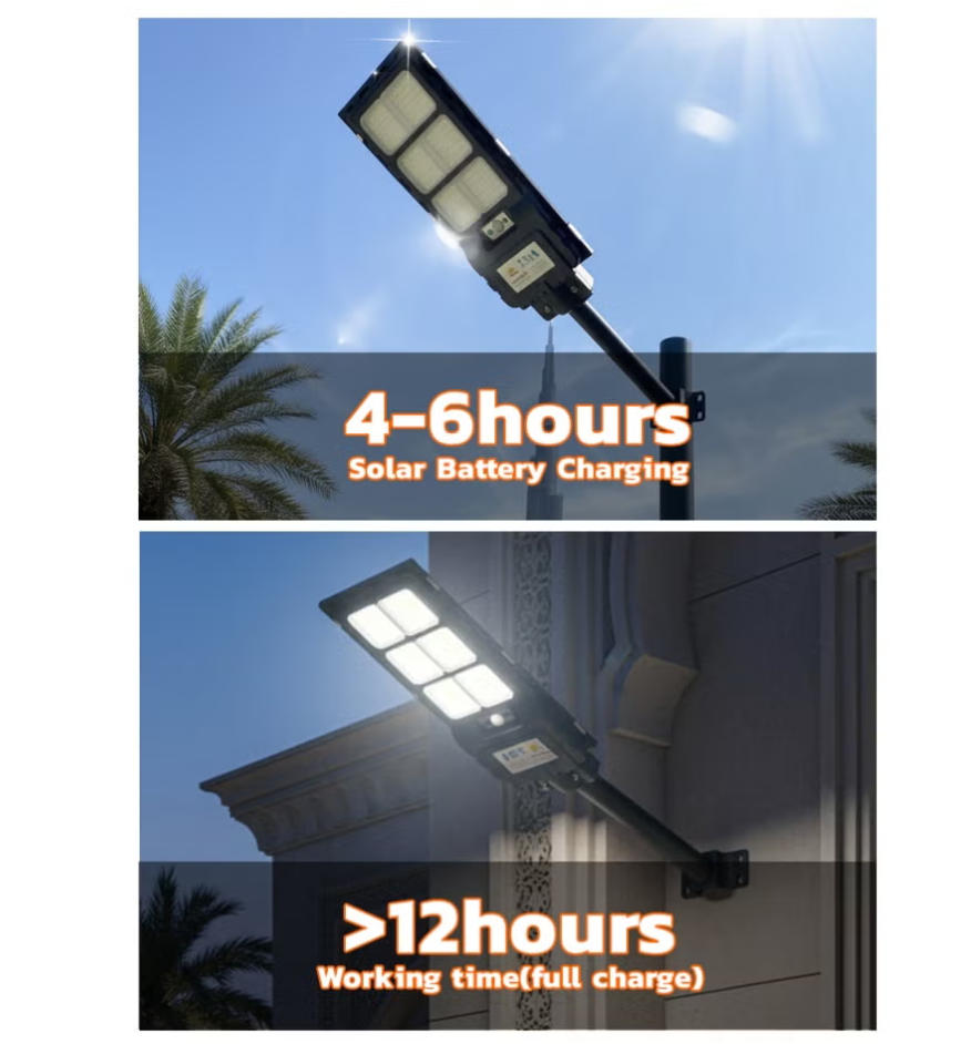 MODI Solar LED Street Light, 6500K Bright White, Remote & PIR Motion Sensor, IP65 Waterproof Outdoor Wall Lamp, Dusk To Dawn Auto Lighting, 12H Long Lasting, Garden Yard Driveway Security Light
