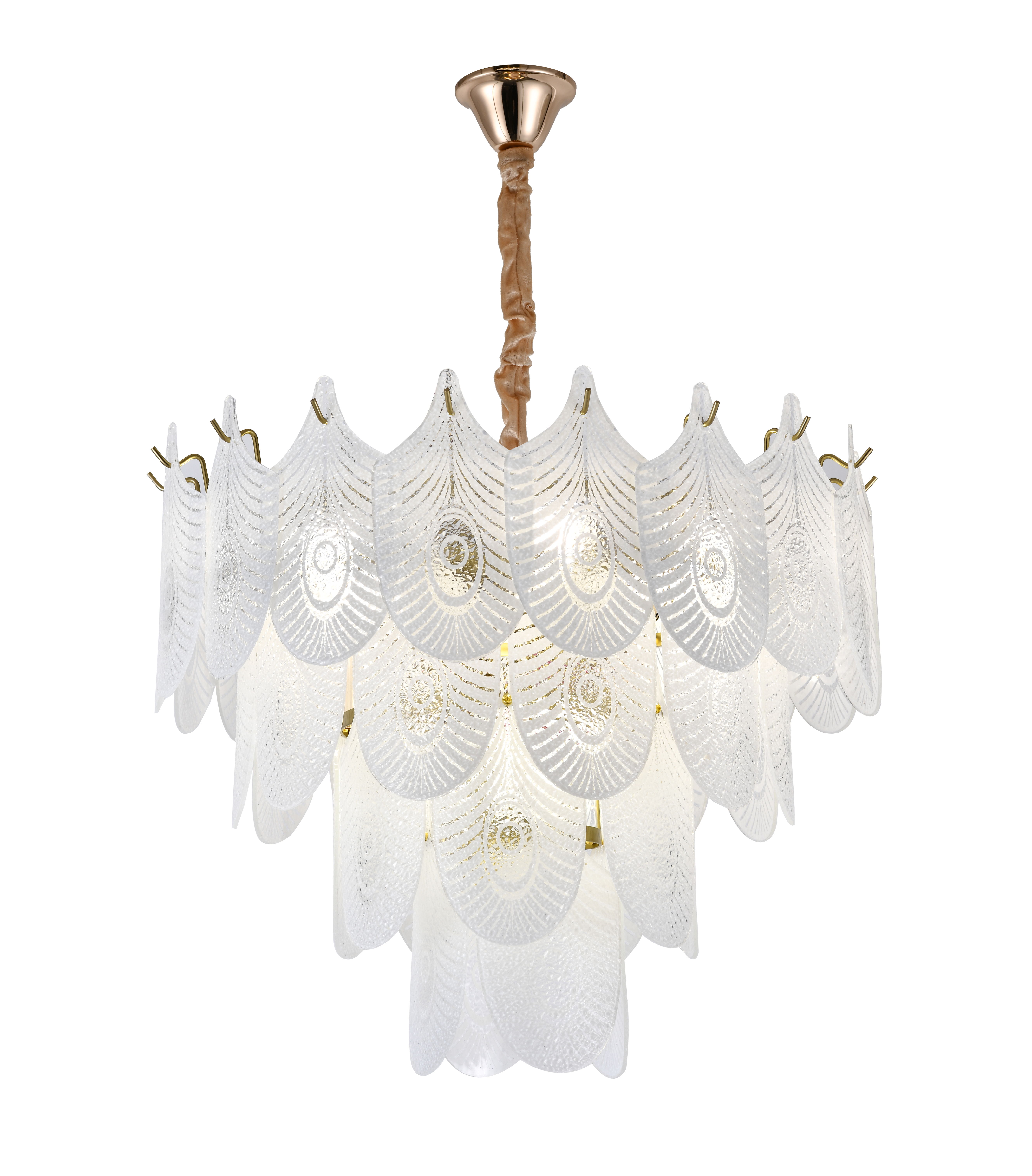 MODI 2026 New Cream Style Living Room Main Light, French Light Luxury Crystal Chandelier & Ceiling Light, Modern Simple Lighting Fixture for Dining Room & Bedroom