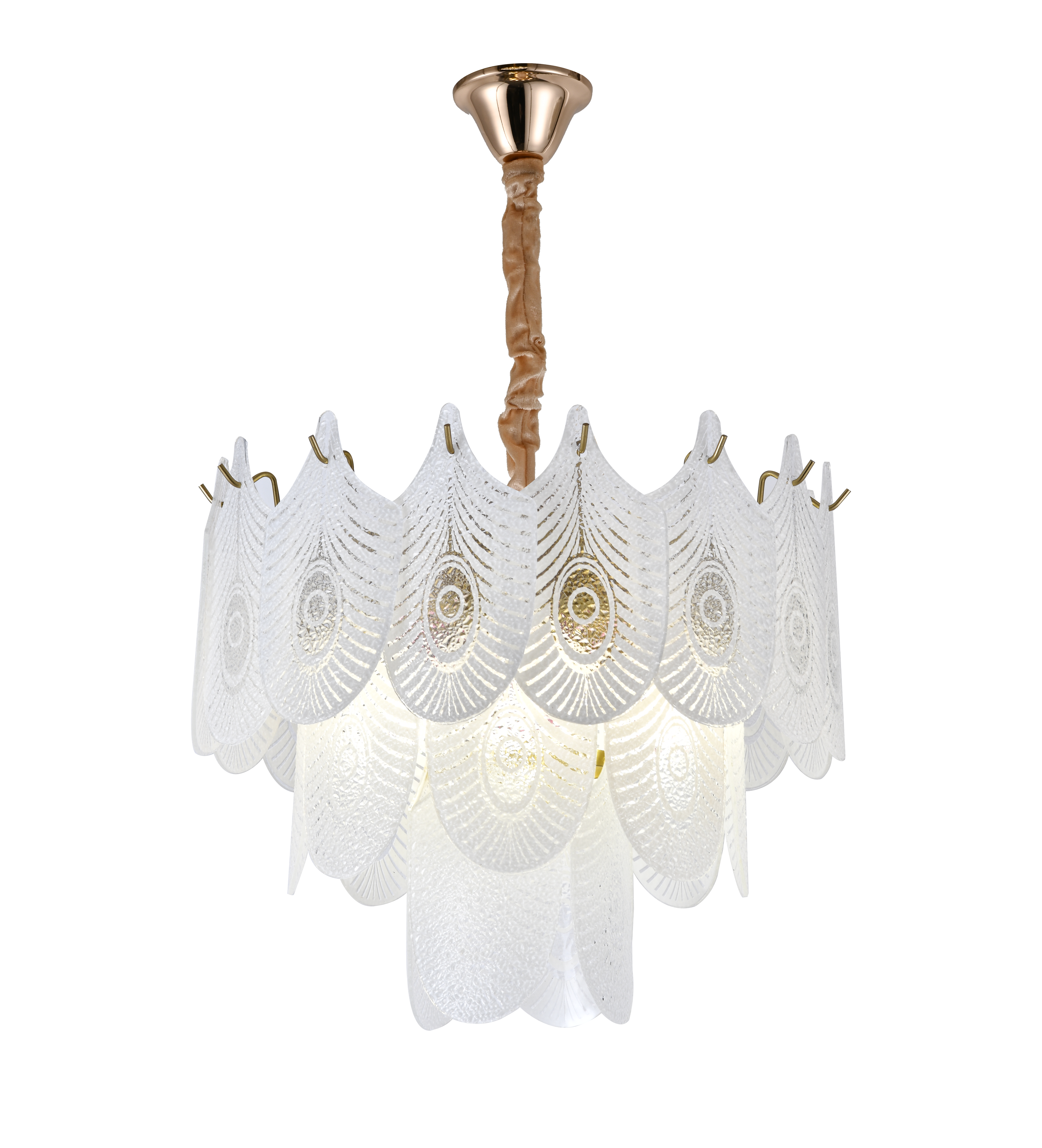 MODI 2026 New Cream Style Living Room Main Light, French Light Luxury Crystal Chandelier & Ceiling Light, Modern Simple Lighting Fixture for Dining Room & Bedroom