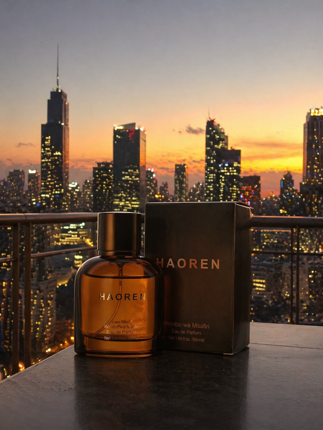 Haoren Wimbo Wa Msafiri Eau de Parfum – Luxury Men’s Perfume | Woody Fougère Fragrance | Long-Lasting Perfume in Kenya