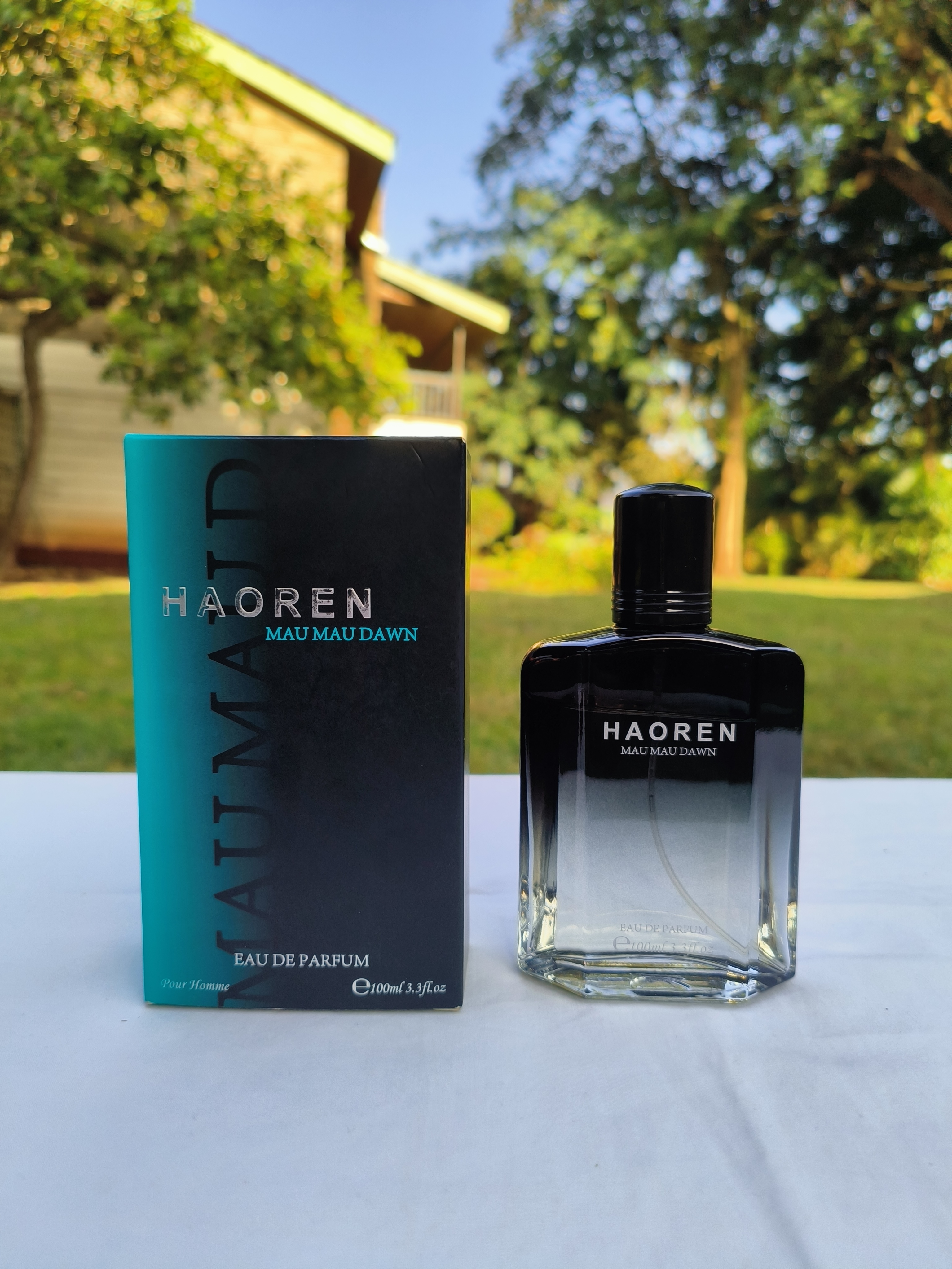 HAOREN Mau Mau Dawn Eau de Parfum Unisex 100ml - Amber Oud Scent, Bold Daily Wear & Evening Fragrance, Gift for Her & Him
