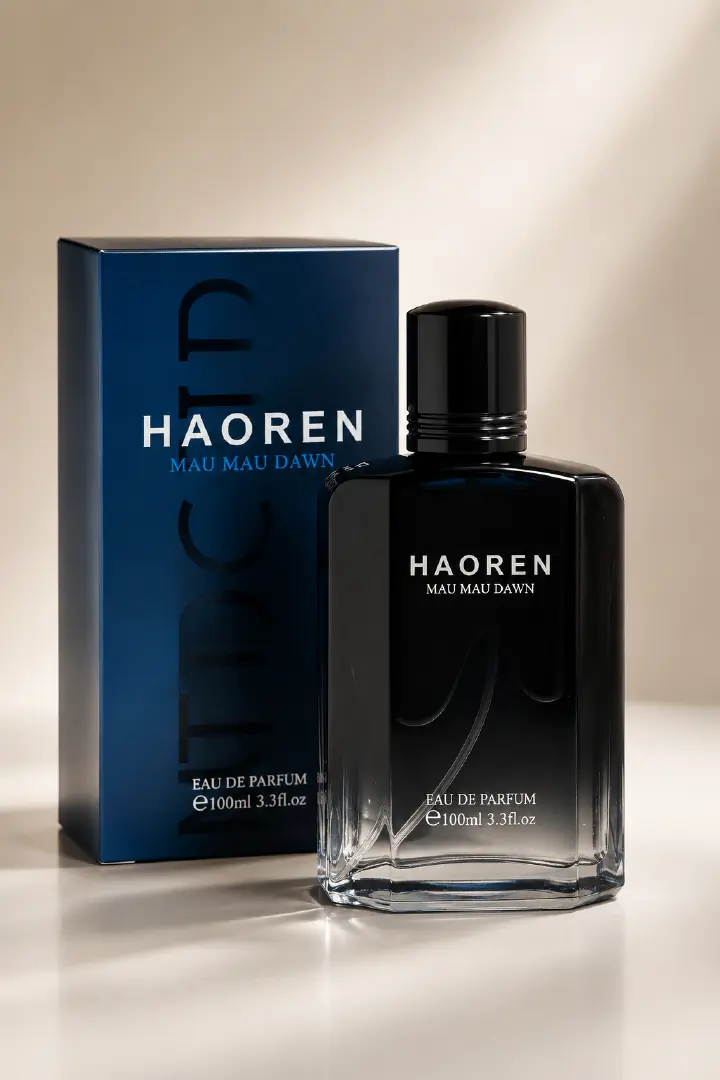 HAOREN Perfume Mau Mau Dawn Eau de Parfum Unisex 100ml - Amber Oud Scent, Bold Daily Wear & Evening Fragrance, Gift for Her & Him