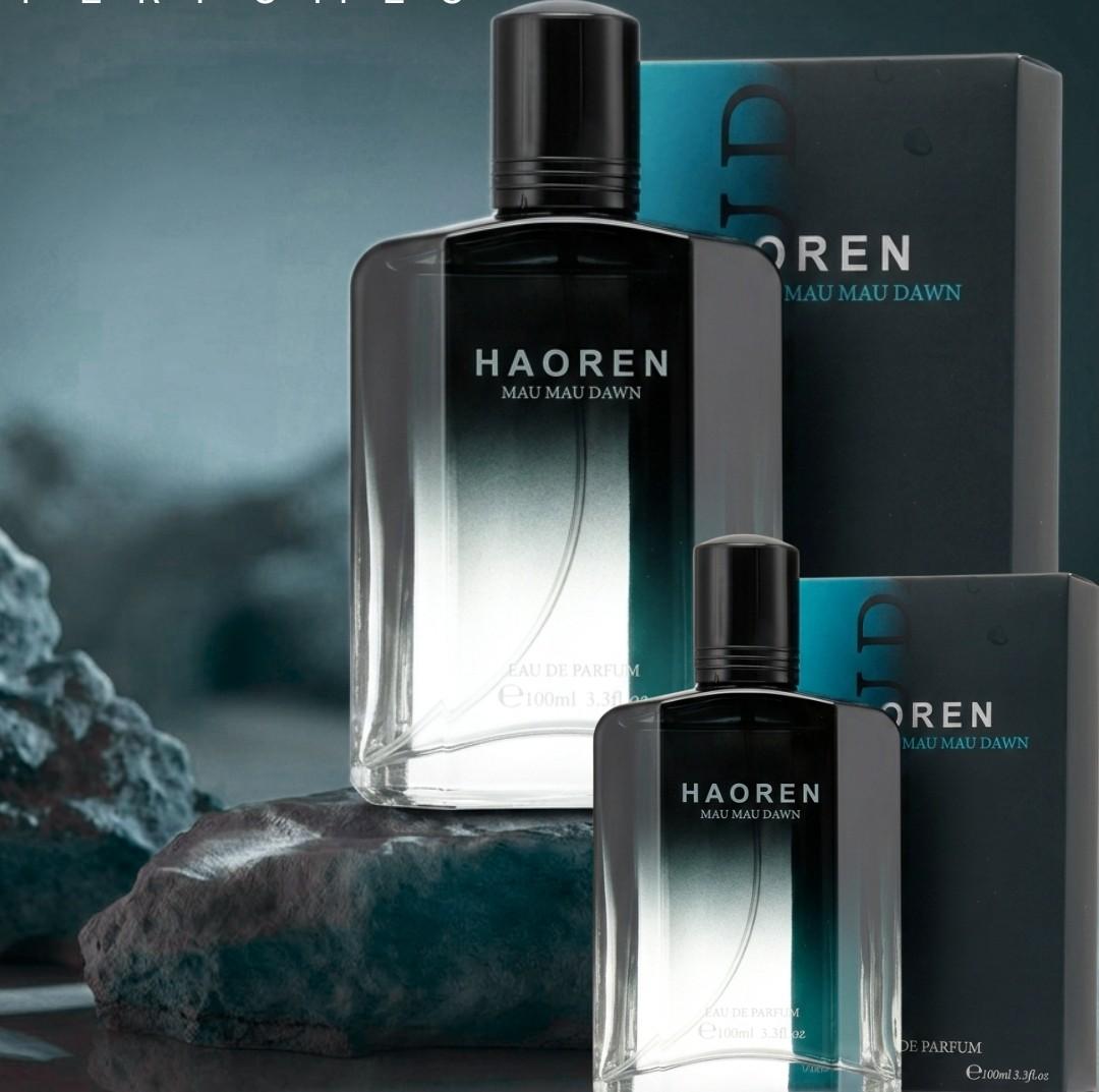 HAOREN Mau Mau Dawn Eau de Parfum Unisex 100ml - Amber Oud Scent, Bold Daily Wear & Evening Fragrance, Gift for Her & Him