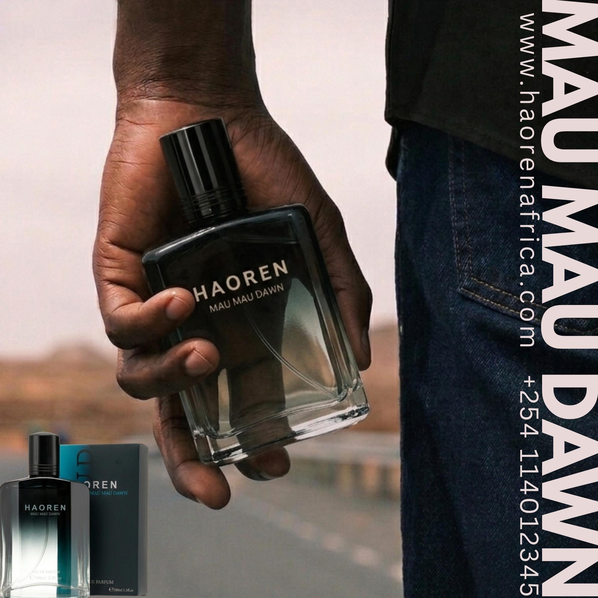 HAOREN Mau Mau Dawn Eau de Parfum Unisex 100ml - Amber Oud Scent, Bold Daily Wear & Evening Fragrance, Gift for Her & Him