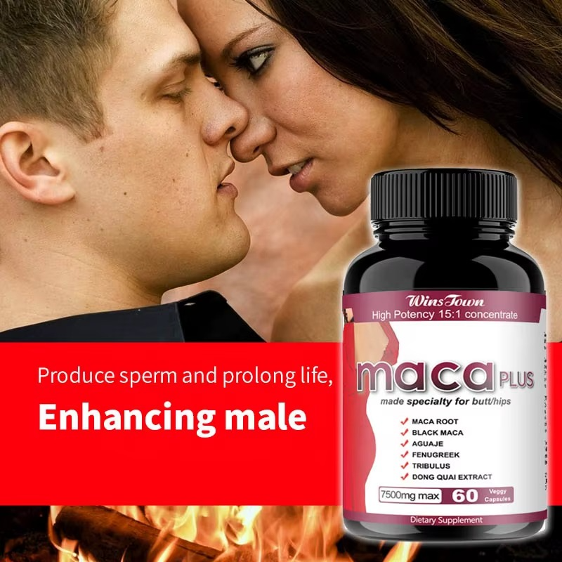 Extreme Curve Maca Plus Capsules (7500mg) Dietary Supplement for Natural Butt Enhancement