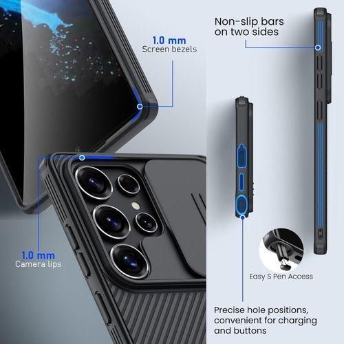 DISCOUNTED DEAL!!SSamsung Galaxy S26 Ultra/S25 Ultra/S24 Ultra/S23 Ultra/S22 Ultra Cover/Case Nillkin Cam-shield phone case/cover camera lens protection shockproof phone case with CameraProtectorCover