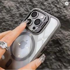 Apple Magsafe Phone Case/ Cover Invisible Foldable Metal Holder, Magsafe charging  For iPhone 11 Pro max/12 Pro max/13 pro max/14 Pro max/15 pro max/16 pro max/17 pro max/ All iPhone series