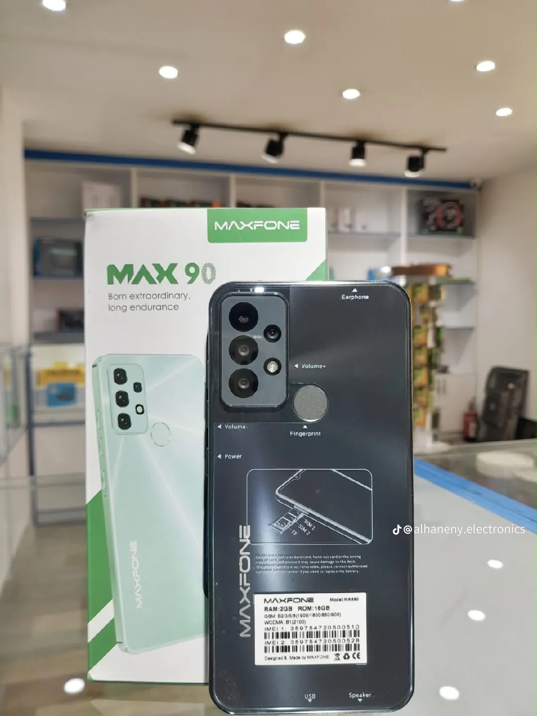 [New Arrivals]NEW MAXFONE MAX 90  SMART PHONES 6.26'' BATTERY 4050MAH TWO SIM CARD/DUAL SIM REAR FINGERPRINT STORAGE 8GB ROM 1GB RAM CHEAP/AFFORDABLE SMART PHONE MOBILE