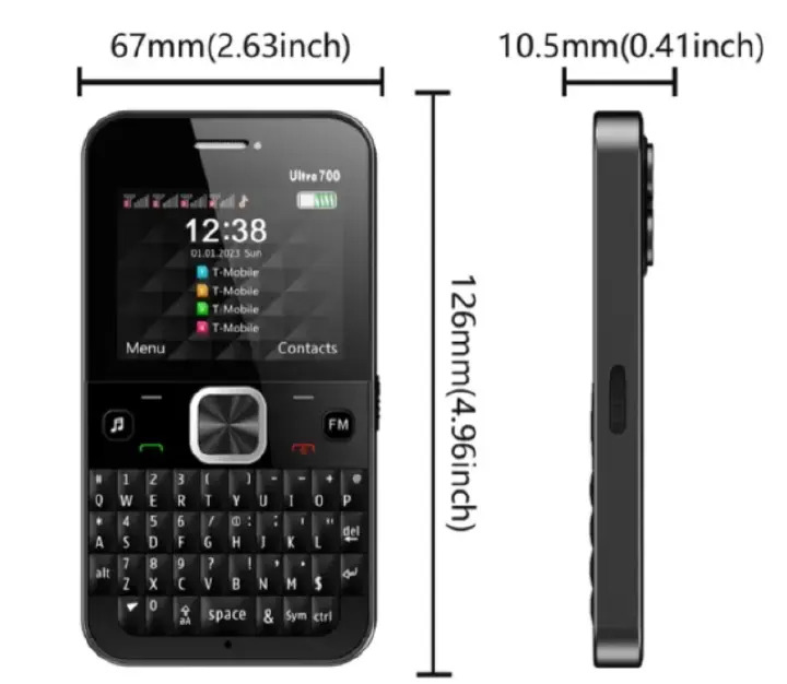 TIME LIMITED DEALS!!!!KGTEL Asha 100 Cell Phones 2.4 Display 2000mAh Battery TYPE-C Charger 64MB RAM FM Radio Dual Sim Small Mini Pocket Mobile Feature Phone