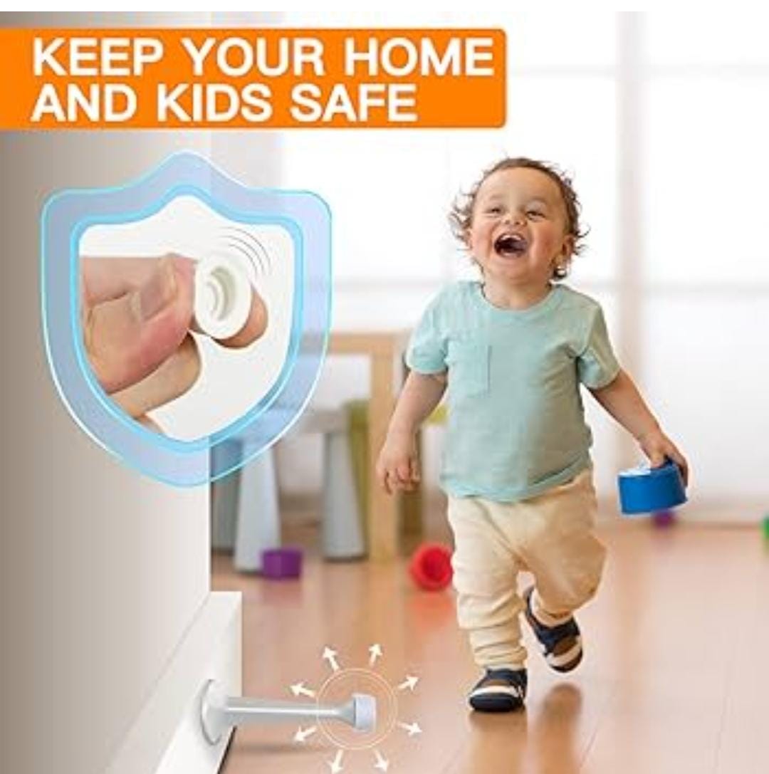 8.5cm long strong adhesive silicone door stopper,no ned to drill,doesnt damage the ball