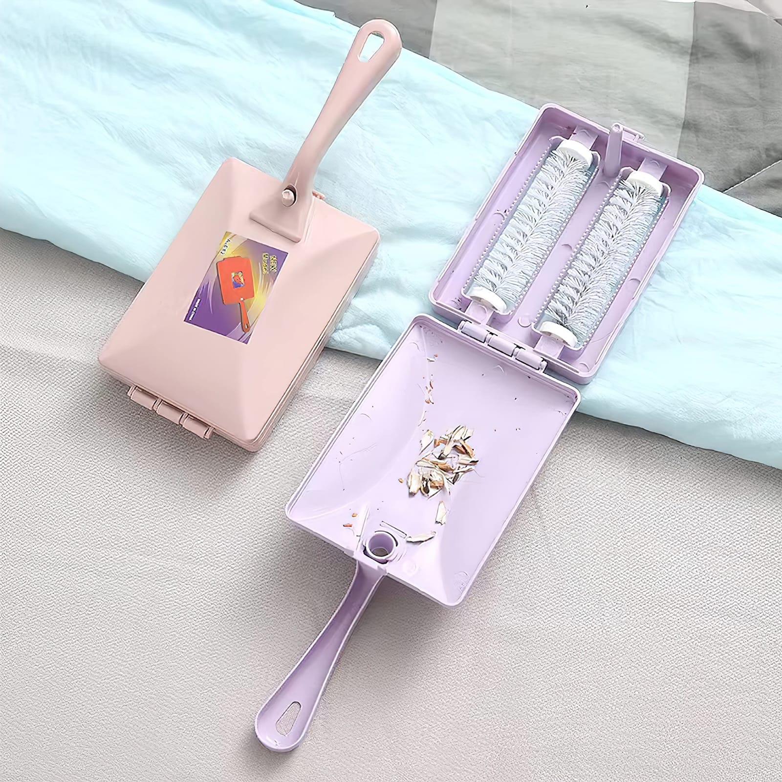 CLEARANCE SALE!Mini carpet brush vaccum cleaning brush,Easy,quick and fun cleaning tool for home rugs and mats