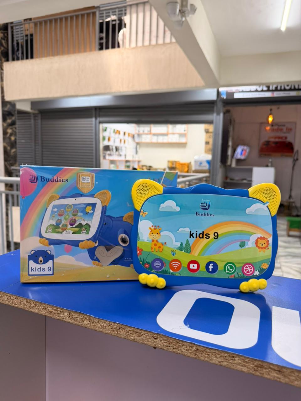NEW ARRIVAL BUDDIES KIDS 9 STUDY CHILDREN TABLET 5G WIFI TABLETS 8GB RAM / 256GB ROM STORAGE With BOTH SIM CARD SLOT AND MEMORY CARD SLOT, ANDROID TAB FOR LEARNING AND FUN