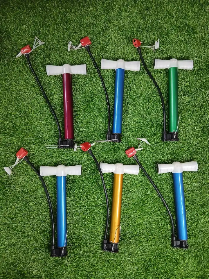 Small Air Pump Portable Manual Hand Pump Compact Inflator for Balls Bicycles Toys Sports Equipment Easy Carry Outdoor Use