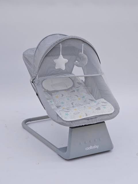 ON OFFER  4 in 1 Deluxe Baby Swing Classic Baby Rocking Chair with Remote Control 5 Speed Reclining Seat Safety Belt Comfortable Newborn Infant