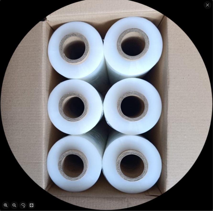 Stretch Film Shrink Wrap Roll Industrial Heavy Duty Transparent Pallet Wrapping Plastic Film for Packaging Moving Storage & Cargo Protection Single Roll  **ON OFFER **