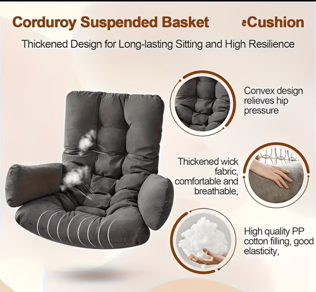 Luxury Hanging Egg Chair Cushion – Cushion Only