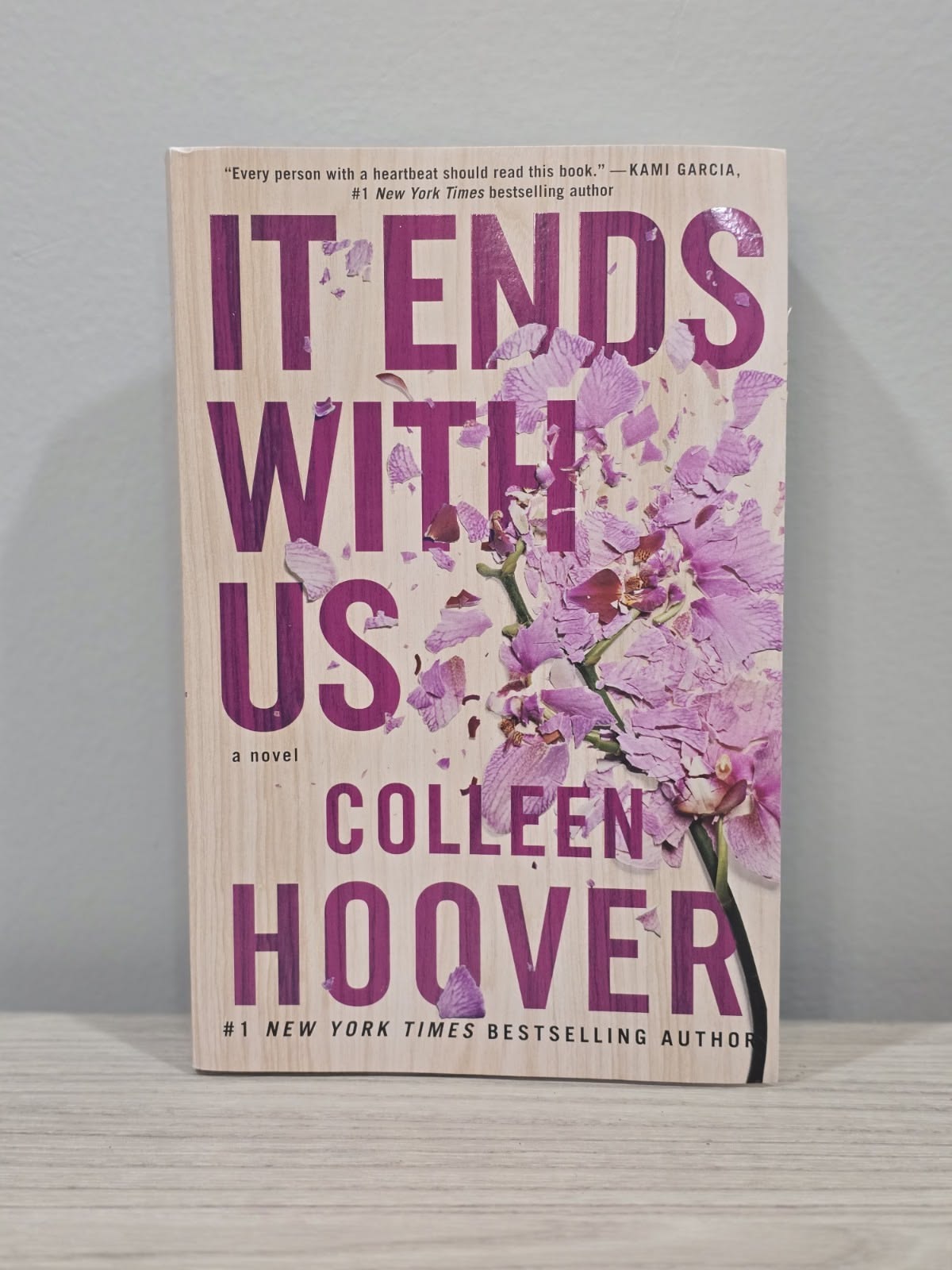 1. It Ends With Us by Colleen Hoover 2. November 9 by Colleen Hoover