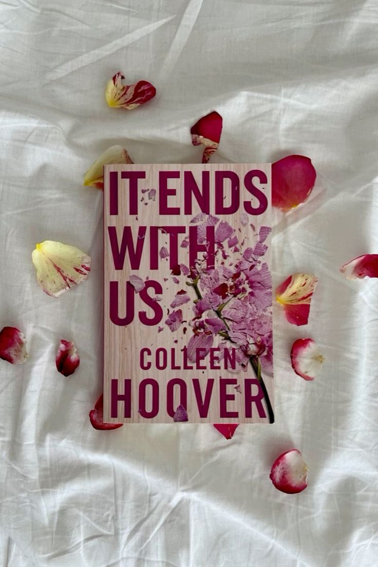 1. November 9 by Collen Hoover 2. It Ends With Us by Collen Hoover 3. Ugly Love by Collen Hoover