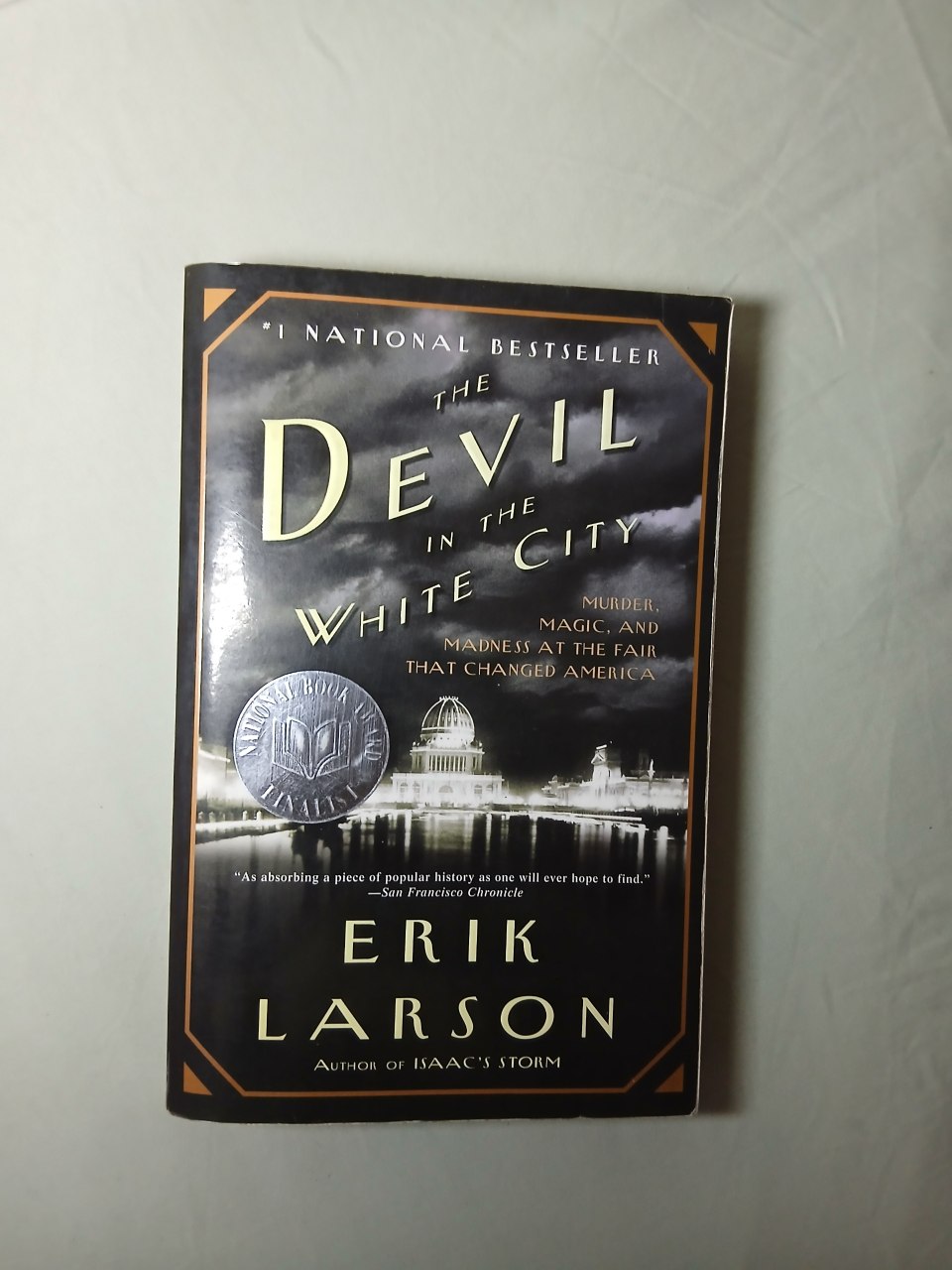 1. History of Mankind by Hawkes 2.The Adventures of Tom by Mark Twain 3.The Devil in The White City by Erik 4. The Golden Mean by Lyon 5.The Last Empress by Min (All are Pre-Owned Thrift Novels)