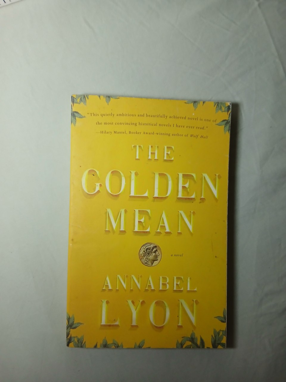 1. History of Mankind by Hawkes 2.The Adventures of Tom by Mark Twain 3.The Devil in The White City by Erik 4. The Golden Mean by Lyon 5.The Last Empress by Min (All are Pre-Owned Thrift Novels)