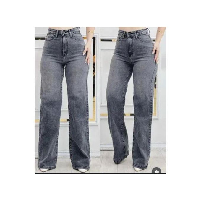 High-Waisted Ladies Jeans – Stylish Stretch Denim Pants for Women with Elastic Stretchy Waistband, Comfortable Slim Fit Fashion Trousers, Casual Everyday Wear Jeans Available in Sizes 27–34