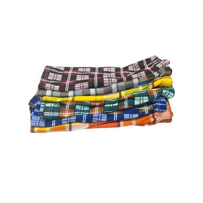 6Pcs Finest Quality Pure Cotton Checked Men’s Boxers – Soft Breathable Comfortable Men Underwear Shorts, Loose Fit Elastic Waist Cotton Innerwear for Daily Wear, Sleepwear & All-Day Comfort