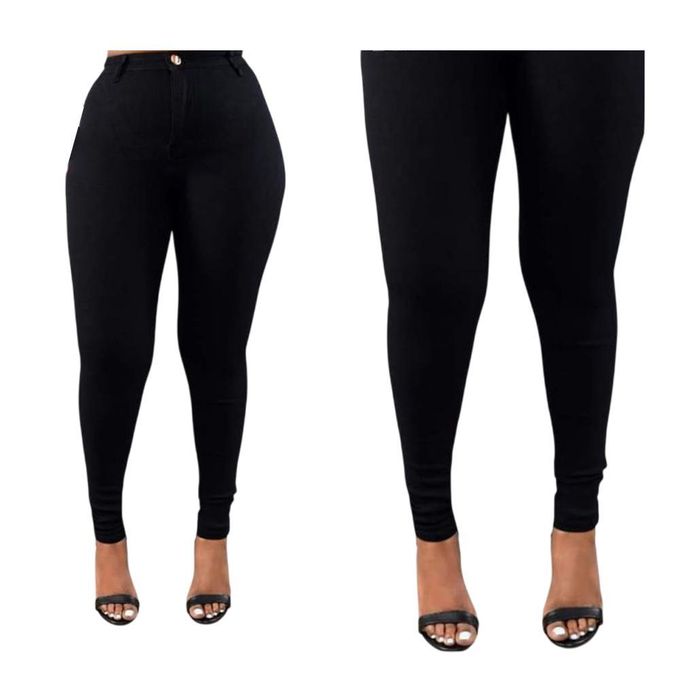 Women’s Black Wide Leg Straight Jeans – Stretchy Denim High Waist Casual Pants for Ladies, Comfortable Loose Fit Fashion Trousers for Daily Wear, Streetwear, Travel & Trendy Casual Outfits