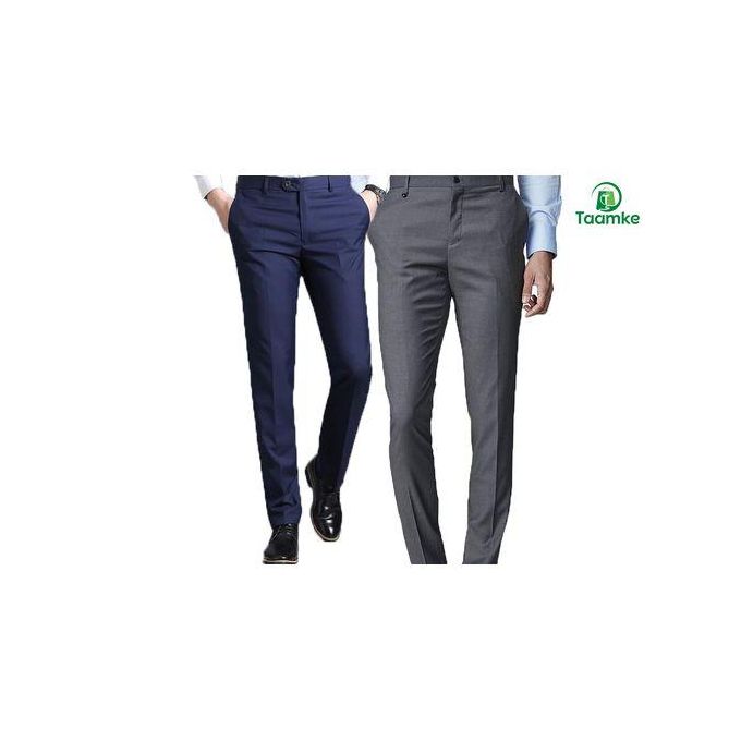 Official Turkey Men’s Trouser Pant – Dark Grey, Slim Fit, Premium Quality Formal Office Wear, Comfortable and Durable Fabric, Classic Tailored Design for Business, Work, and Professional Occasions