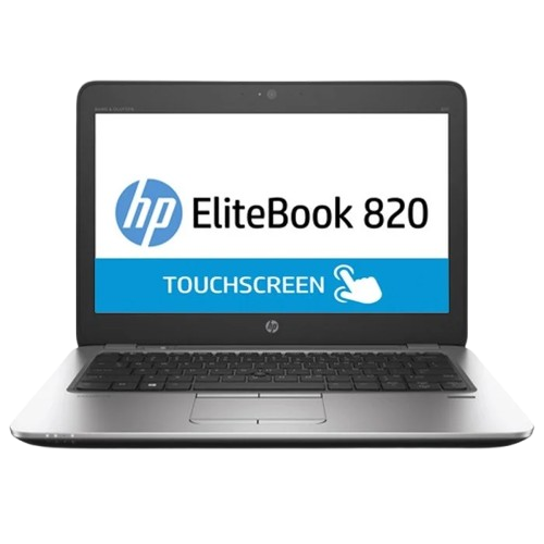 Refurbished HP EliteBook 820 G3 Core I5 6th Gen 8GB RAM 256GB SSD 12.5 inch HD Touchscreen 2.4GHz up to 3.0GHz Dual Core Processor Windows 11 Pro, MS Office Ultraslim DOS Laptop + Bag