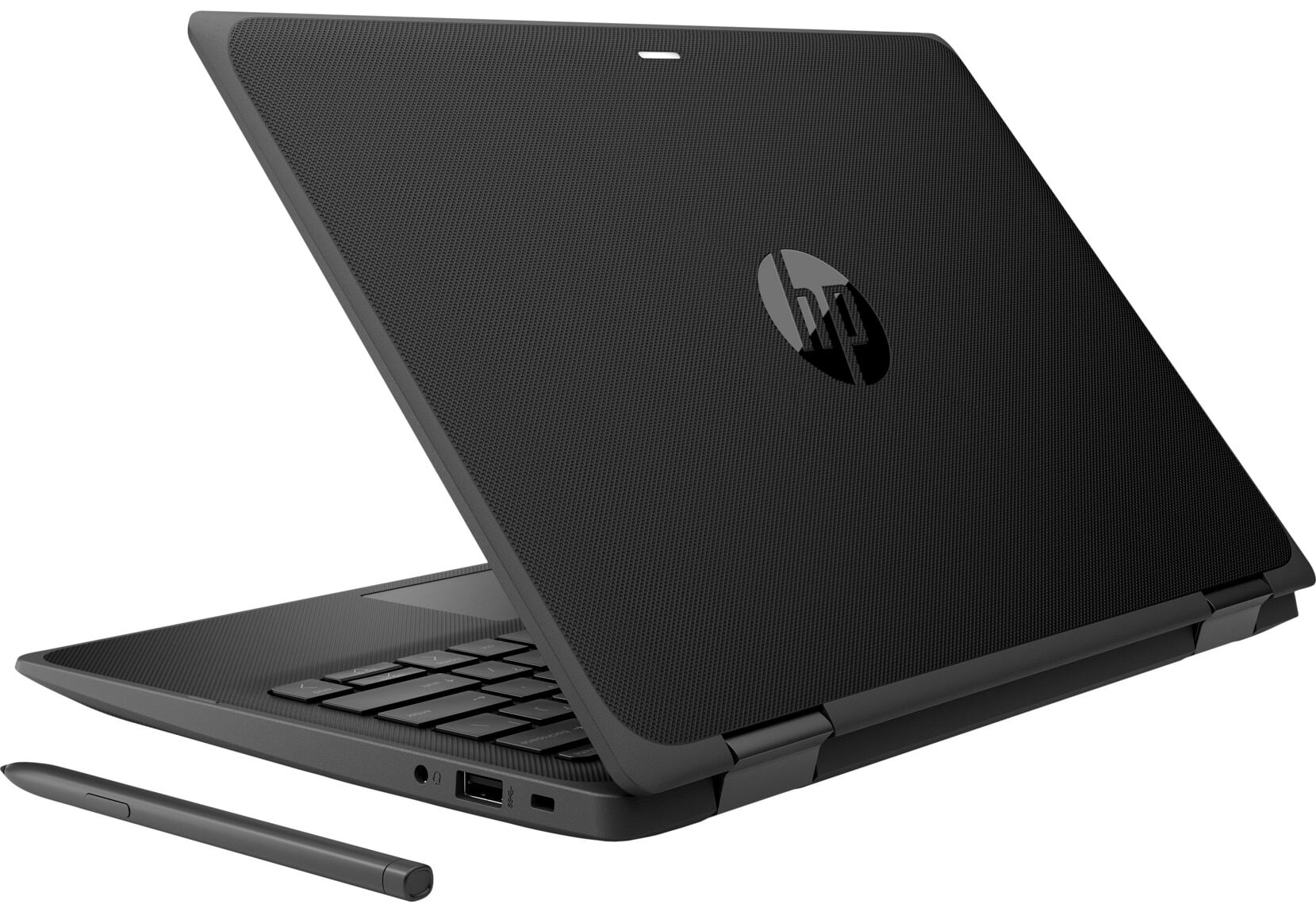 Refurbished HP Pro X360 Fortis 11 G9 8GB RAM, 256GB SSD, Pentium Silver N6000 Quad-core 11.6" HD Touchscreen with Stylus Pen, WiFi Webcam, Windows 11 Pro 2 in 1 Convertible Laptop + Bag & Mouse