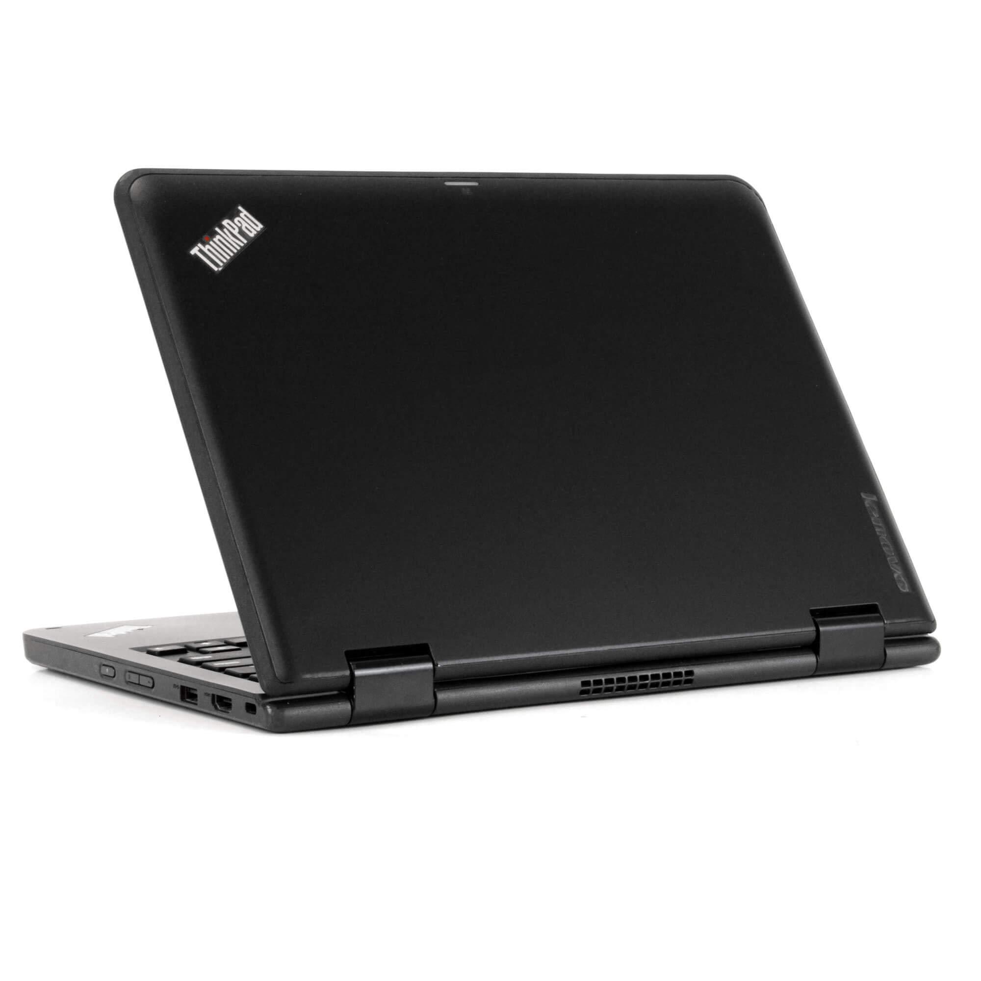 Refurbished Lenovo ThinkPad Yoga 11e 4GB RAM 128GB SSD Intel Celeron 11.6 Windows 10 Pro MS Office Non-Touch Laptop + Bag