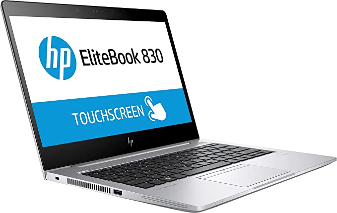 Refurbished HP EliteBook 830 G6 Core I7 8th Gen 16GB RAM 512GB SSD 13.3 Inches Full HD Touchscreen 1.8GHz - 4.2GHz Quad Core Processor Windows 11 Pro MS Office HDMI, Webcam Ultra slim Laptop + Bag