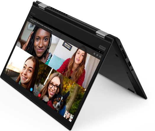 Refurbished Lenovo ThinkPad X390 Yoga  Core i5 8th Gen 16GB RAM 256GB SSD 13.3 Inch Full HD 1.6GHz up to 3.9GHz Quad Core Processor Windows 11 Pro MS Office 2021 HDMI Webcam Wi Fi Slim Laptop + Bag