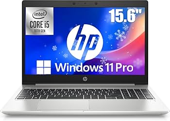 Refurbished HP ProBook 450 G7 Intel Core i5 10th Gen 8GB RAM 128GB SSD + 1TB HDD 15.6 Inches + 2GB Graphics with Numerical Keyboard Windows 11 Pro MS Office HDMI Slim Laptop