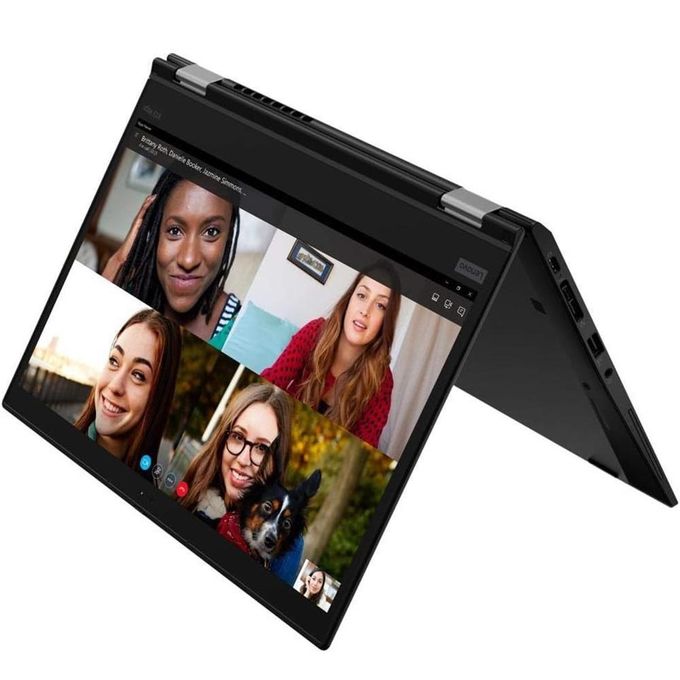 Refurbished Lenovo ThinkPad X13 Yoga X360 Core I5 10th Gen 8GB RAM 256GB SSD 13.3" FHD Touchscreen 2 in 1 Convertible + Stylus Pen 1.6GHz up to 4.4GHz Quad Core Windows 11 Pro, Ms Office Laptop + Bag
