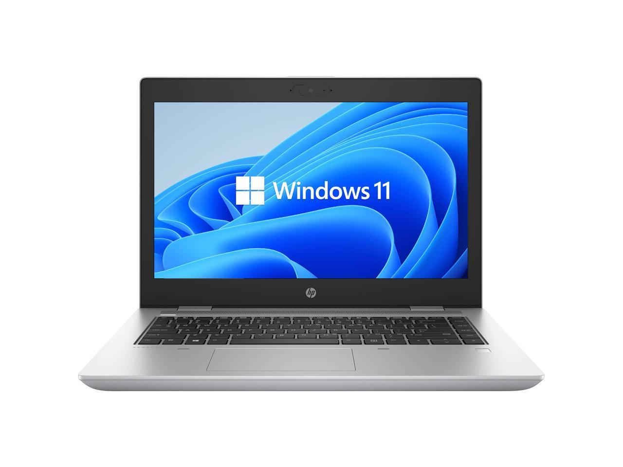 Refurbished HP ProBook 640 G5 Core i5 8th Gen 8GB RAM 256GB SSD 14 inch Full HD  1.6GHz up to 3.6GHz Quad Core Processor Windows 11 Pro MS Office 2021 HDMI, Slim Laptop + Bag